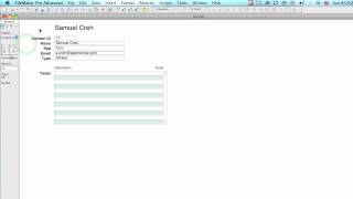 Filemaker Scripting Example 2 - Part I