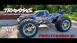 Traxxas Revo 3.3 Electric Conversion Bashing BEAST