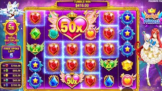 STARLIGHT PRINCESS HIT 50X MULTIPLIER  NICE WIN - BONUS BUY ONLINE CASINO ONLINE SLOT