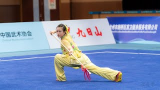 女子枪术  第2名 马丽君 山东 18.24分 2023年全国武术套路锦标赛 女子赛区 2023 National Wushu Taolu Championship Men’s Division