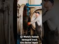 $2 World's fastest damaged truck tire doctor repair. #shorts #truck  #repair #tyre #world #tutorial