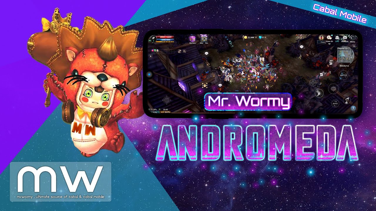 Cabal Mobile Ph Mr Wormy In The New Server Andromeda рџ Youtube