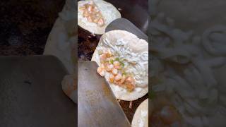 Tacos Gobernador From Chapala Restaurant In Colton | Feast On These TV #shortsfood #seafood #tacos