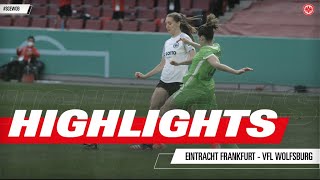 Highlights des Pokalfinals der Frauen Eintracht Frankfurt - VfL Wolfsburg
