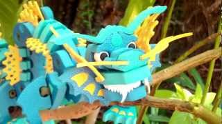 Bloco Toys | Aqua and Pyro Dragons Toy Review