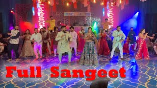 BEST SANGEET DANCE PERFORMANCE 2022! (FULL SANGEET) (Sahil & Anam - 12/16/22)