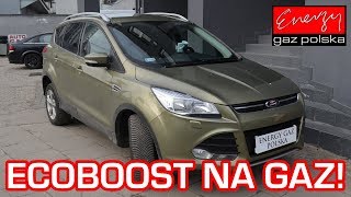 IV GENERACJA DLM! Ford Kuga 1.6 150KM 2014r w Energy Gaz Polska na auto gaz Prins DLM