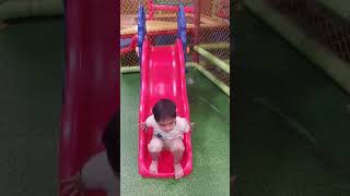 cute baby #slide #ride #cutebaby #funny #shorts #enjoy