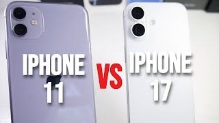 iPhone 17 VS iPhone 11 - (Speed Test, Camera Comparison, Speakers & PUBG)