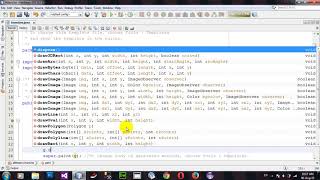 How to Draw Line from Java Applet Netbeans