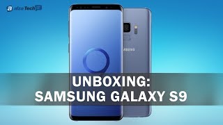 Unboxing:  Samsung Galaxy S9