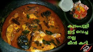 രോഹു മീൻ നാടൻ രീതിയിൽ കറി  വെച്ചത് |nadan meen curry Kerala style | spicy fish curry Kerala style