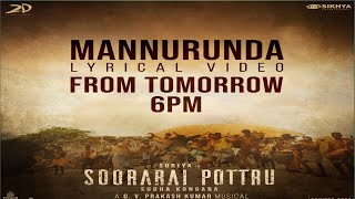 Soorarai pottru Official Second Single Track Mannurunda Song Release Date | MoviesStar