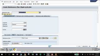 SAP Preventive Maintenance