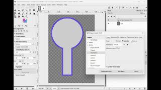 Gimp python extension Path Shapes 2026