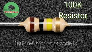 100k resistor color code