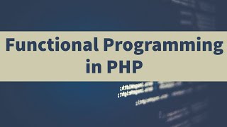 Functional Programming in PHP ( In English )