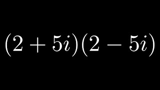 Multiplying Complex Numbers Example with Conjugates