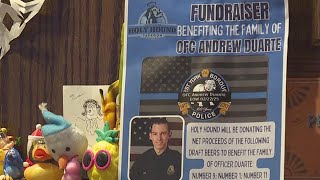 York community rallies around fallen officer's family with local fundraisers