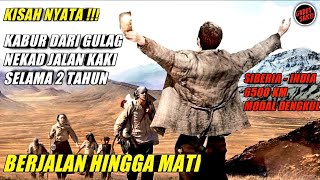 GILA !!! BERJALAN KAKI SELAMA 2 TAHUN HINGGA MATI DEMI KEBEBASAN | alur cerita THE WAY BACK (2010)