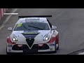 tcr italy 2018. race 2 autodromo internazionale enzo e dino ferrari. final lap crash red flag