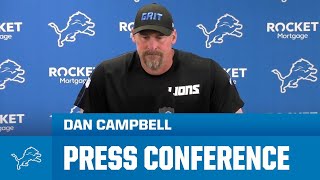 Dan Campbell Press Conference | May 30, 2024