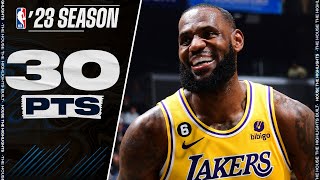 LeBron James 30 PTS 8 REB Full Highlights vs Clippers 🔥