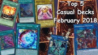 Yugioh Discussion: Top 5 Casual Decks February 2018 Format