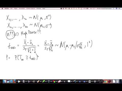 17 - Power calculation for Ttest-data 17 - Power calculation for Ttest-data