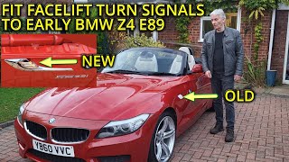 BMW Z4 E89 Facelift Side Repater indicator Fitting