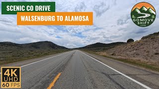 Walsenburg to Alamosa CO Scenic Drive | POV Colorado Road Trip 🏔️