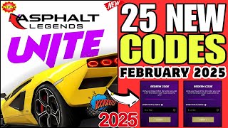 WORKING🌟CODES‼️NEW ASPHALT LEGENDS UNITE CODES  🆓🎁 ASPHALT 9 REDEEM CODE