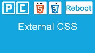 HTML5 and CSS3 beginners tutorial 12 - External style sheet