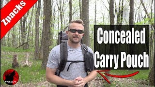 Backpacking and Hiking Concealed Carry Pouch - Zpacks Pouch