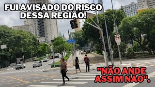 FUI AVISADO DO RISCO DESSA REGIÃO! NÃO ANDE ASSIM NÃO.