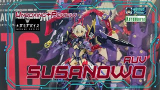 [Unboxing+Review] MEGAMI Device : AUV SUSANOWO [Kotobukiya] + Bonus parts