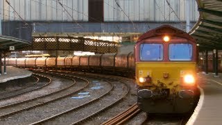 (HD) 66207 Fan Thrash and Horns on heavy 6E92 at Carlisle