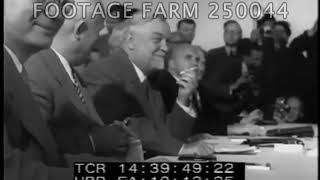 1955 - Moscow, German State Visit by Adenauer - 250044-05 | Footage Farm Ltd