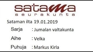 Sataman ilta 19.01.2019