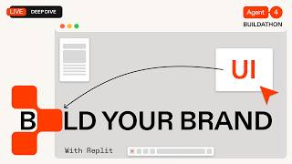 Build Your Brand with Replit - Agent 4 Buildathon