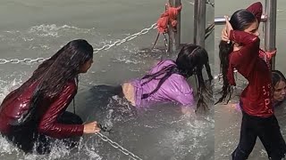 Ganga snan | गंगा स्नान | kumbh snan 2025 | Haridwar Ganga Snan | Ganga ghat snan Part 6