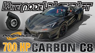 Carbon Fiber Wide Body - 700HP Supercharged C8 Corvette - Late Model Racecraft