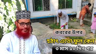 কবরের উপর কেন ফুল-Mawlana Delwar Hossain Saidi সাঈদী পারিবারিক কবরস্থান Saidi Cemetery مقبرة السعيدي