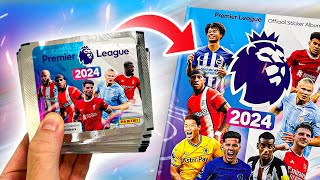 Trying To *COMPLETE* My Panini PREMIER LEAGUE 2024 Sticker Collection! (Opening 50 PACKS!)
