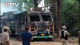 5 Killed In Assam's Dima Hasao After Rebel Group Sets Trucks On Fire