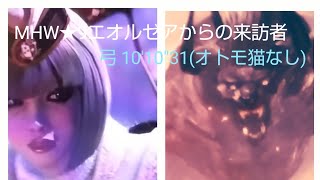 MHW★9エオルゼアからの来訪者 弓 10’10”31(オトモ猫なし)