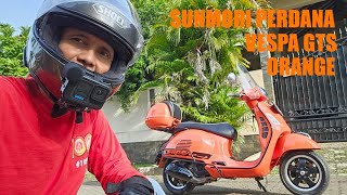 Sunmori Perdana Vespa GTS Orange