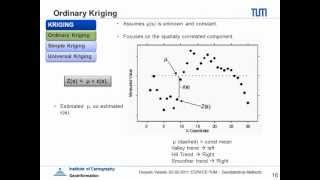 Geostatistical Methods