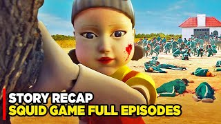 Win This Game = Get $30 Million, But You Die If Lose ‼️ Squid Game Full Episodes Story Recap