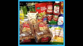Aldi's and Sam's Club Haul's